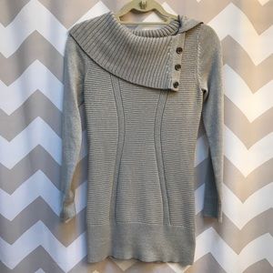 Style & Co gray tunic sweater